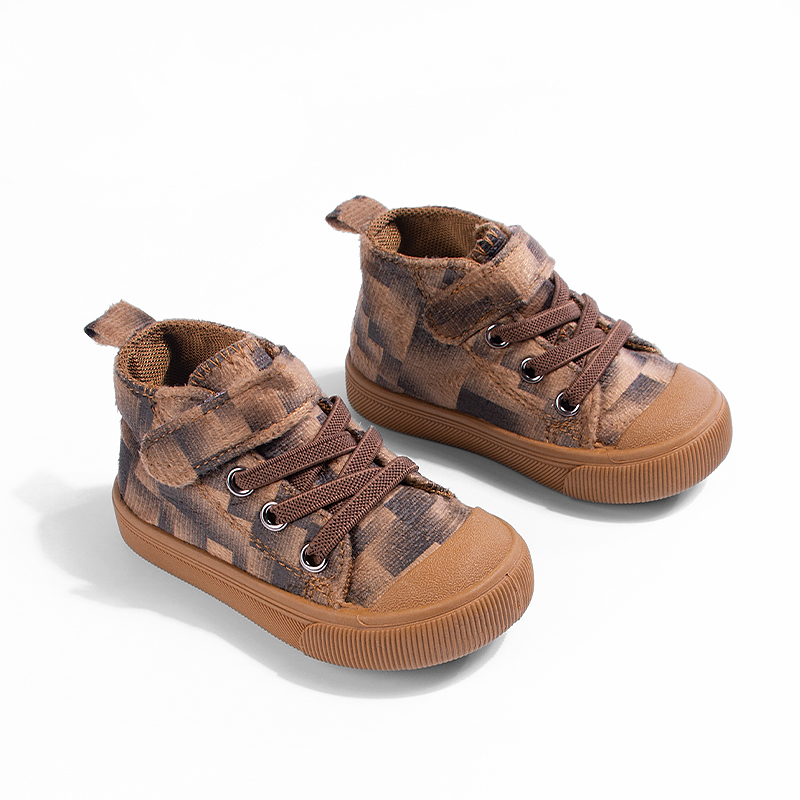 Spring and Autumn High-top Sho - مراجعة Velcro Hook Loop وسعره