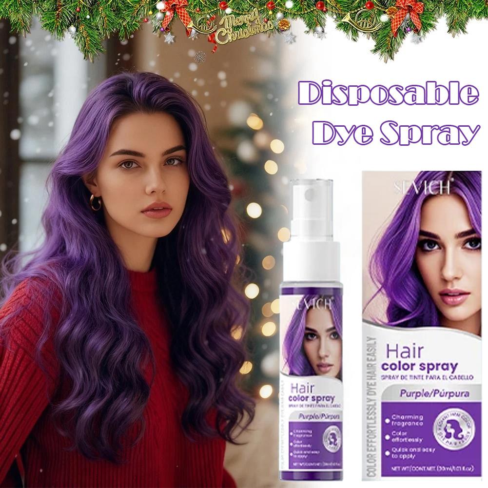 Temporary Hair Color Spray, DI - مراجعة Hair Spray Color وسعره
