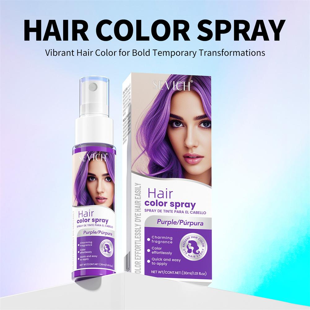 Temporary Hair Color Spray, DI - مراجعة Hair Spray Color وسعره