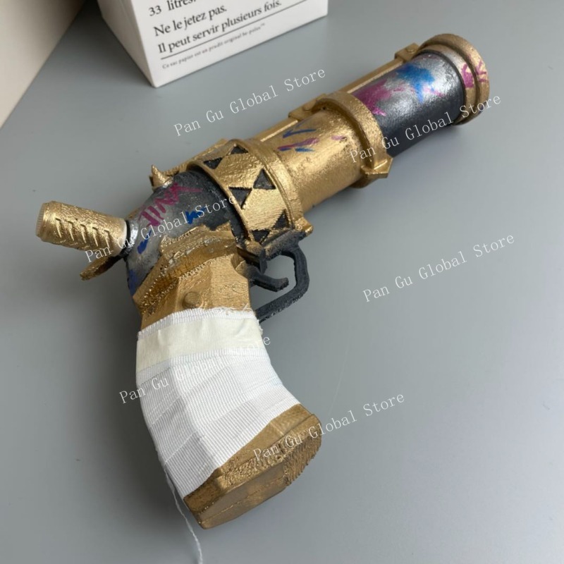 28cm/11.02in Jinx Pistol Custo - مراجعة Cosplay Prop Pistol وسعره
