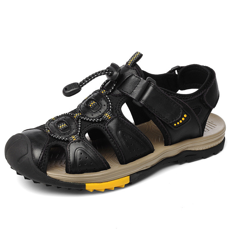 Large Size New Summer Men's To - مراجعة Velcro Hook Loop وسعره