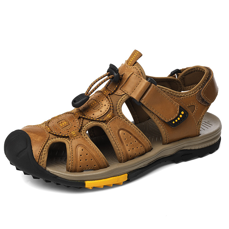 Large Size New Summer Men's To - مراجعة Velcro Hook Loop وسعره