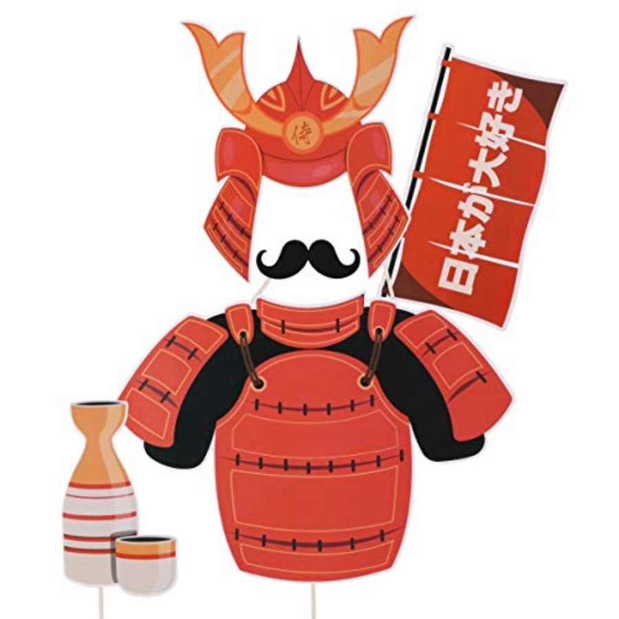 20Pcs Japanese Party Photo Boo - مراجعة Cosplay Prop Kit وسعره