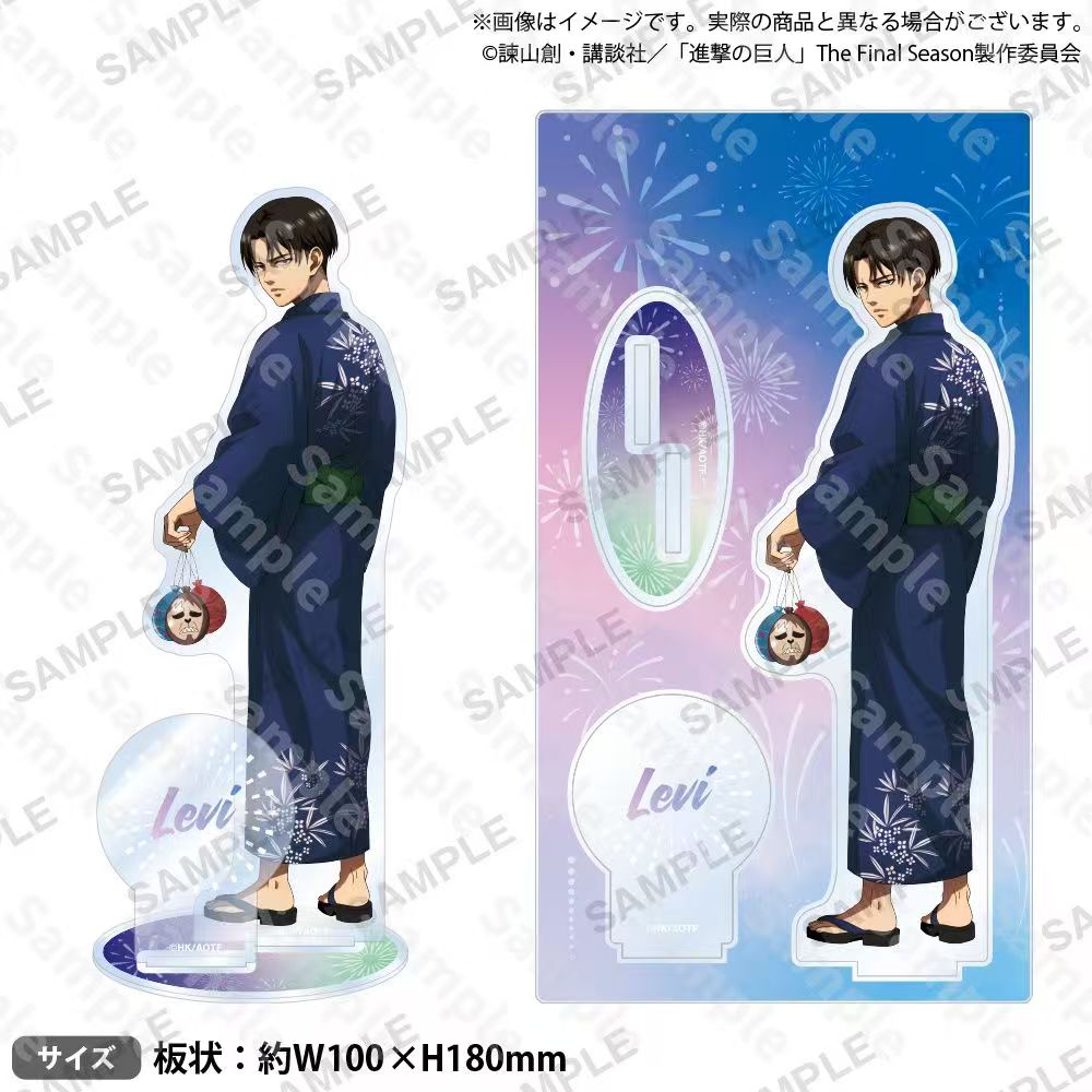Attacking Giants Levi Figurine - مراجعة Acrylic Cosplay Prop وسعره