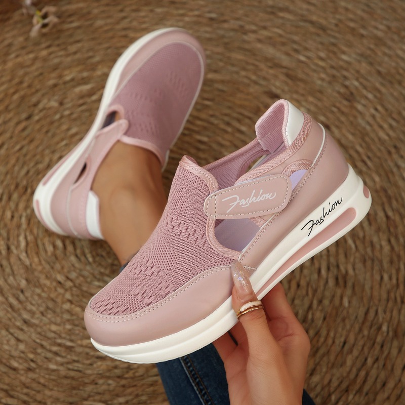Plus Size Casual Women's Shoes - مراجعة Velcro Hook Loop وسعره