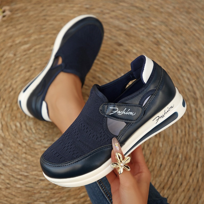Plus Size Casual Women's Shoes - مراجعة Velcro Hook Loop وسعره