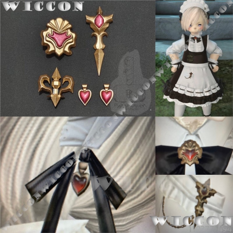 Classic Maid Uniform Accessori - مراجعة Cosplay Prop 3D Print Settings وسعره