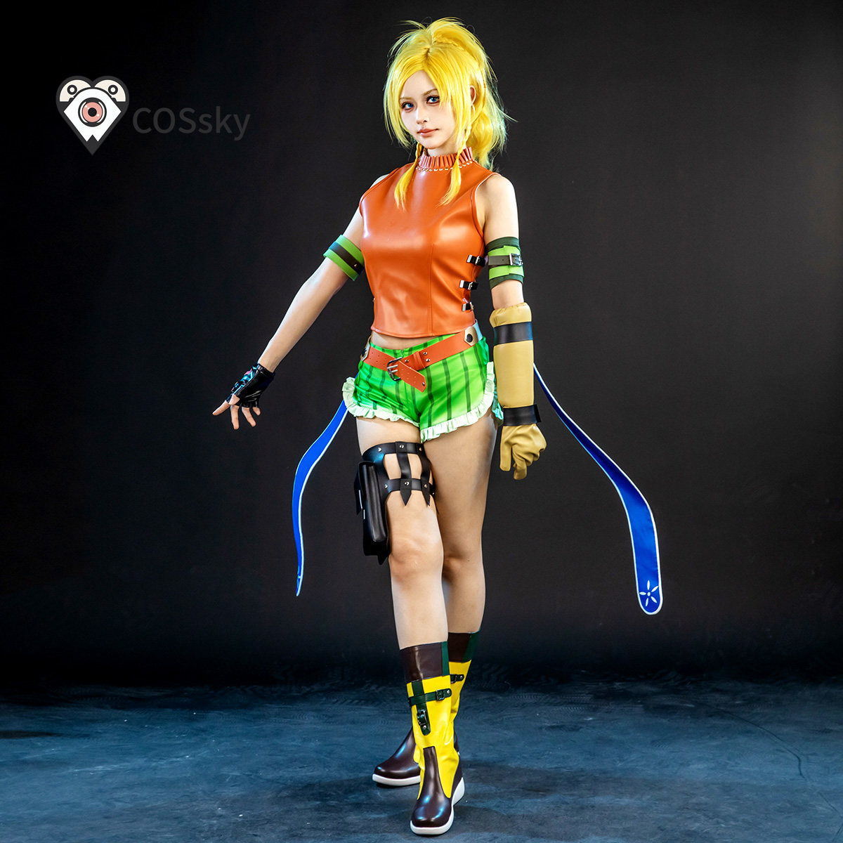 Game Final Fantasy X  Rikku Co - مراجعة Prop Para Cosplay وسعره
