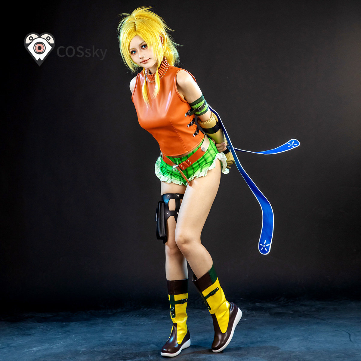 Game Final Fantasy X  Rikku Co - مراجعة Prop Para Cosplay وسعره