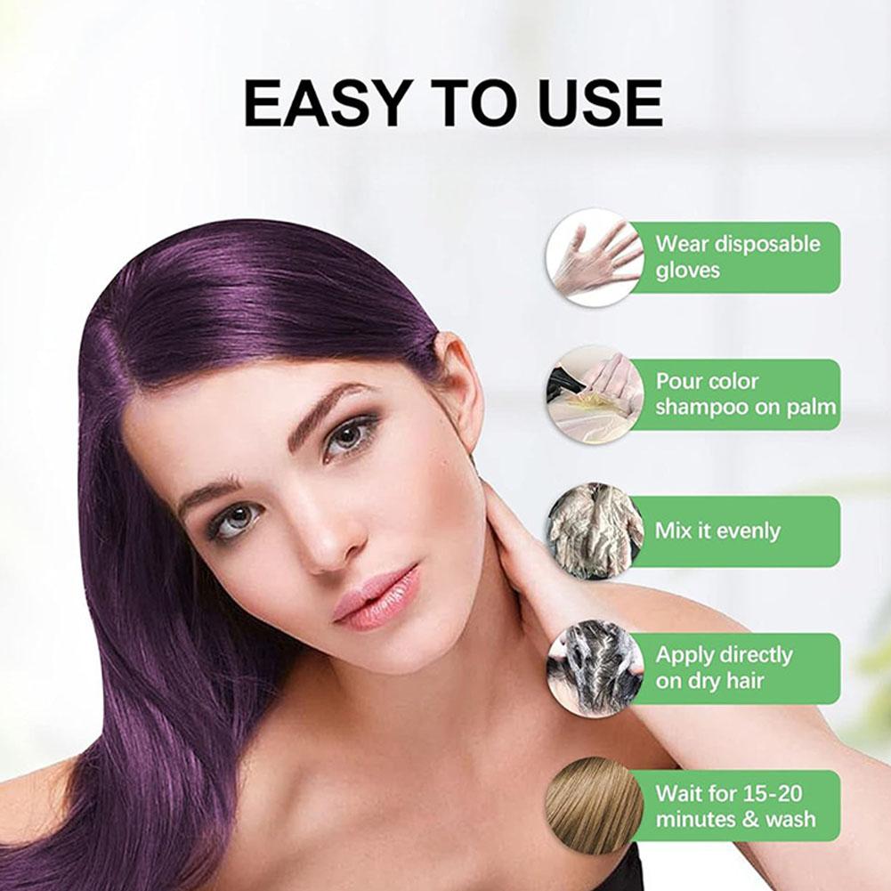 Hair Dye Coloring Shampoo 3 in - مراجعة Hair Spray Color وسعره