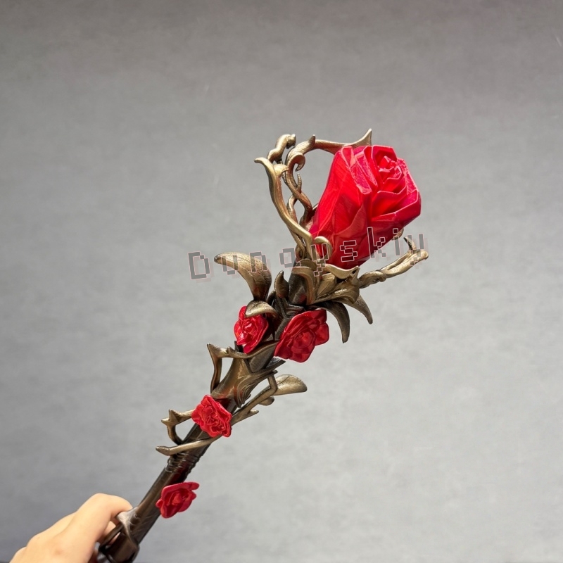Sylus Staff Silver Wing Demon  - مراجعة Cosplay Prop 3D Print Settings وسعره
