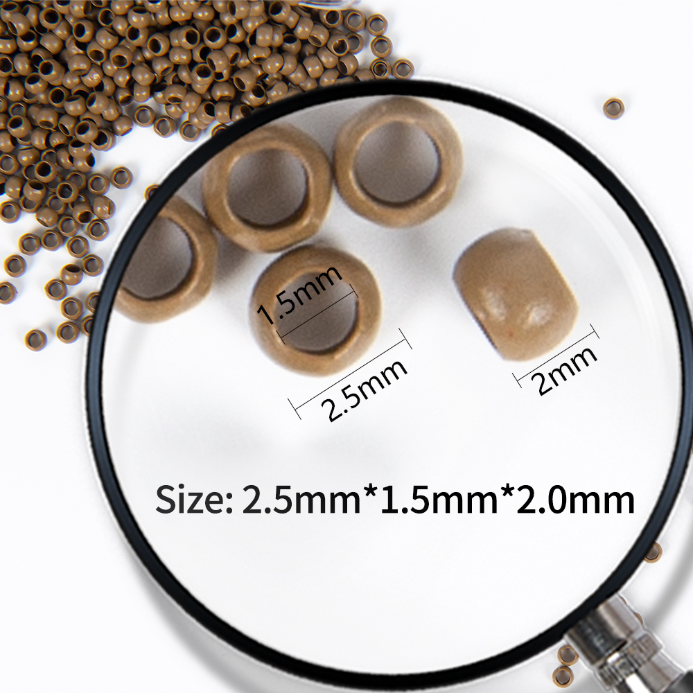 1000Pcs nano rings micro rings - مراجعة Aerith Cosplay Prop وسعره