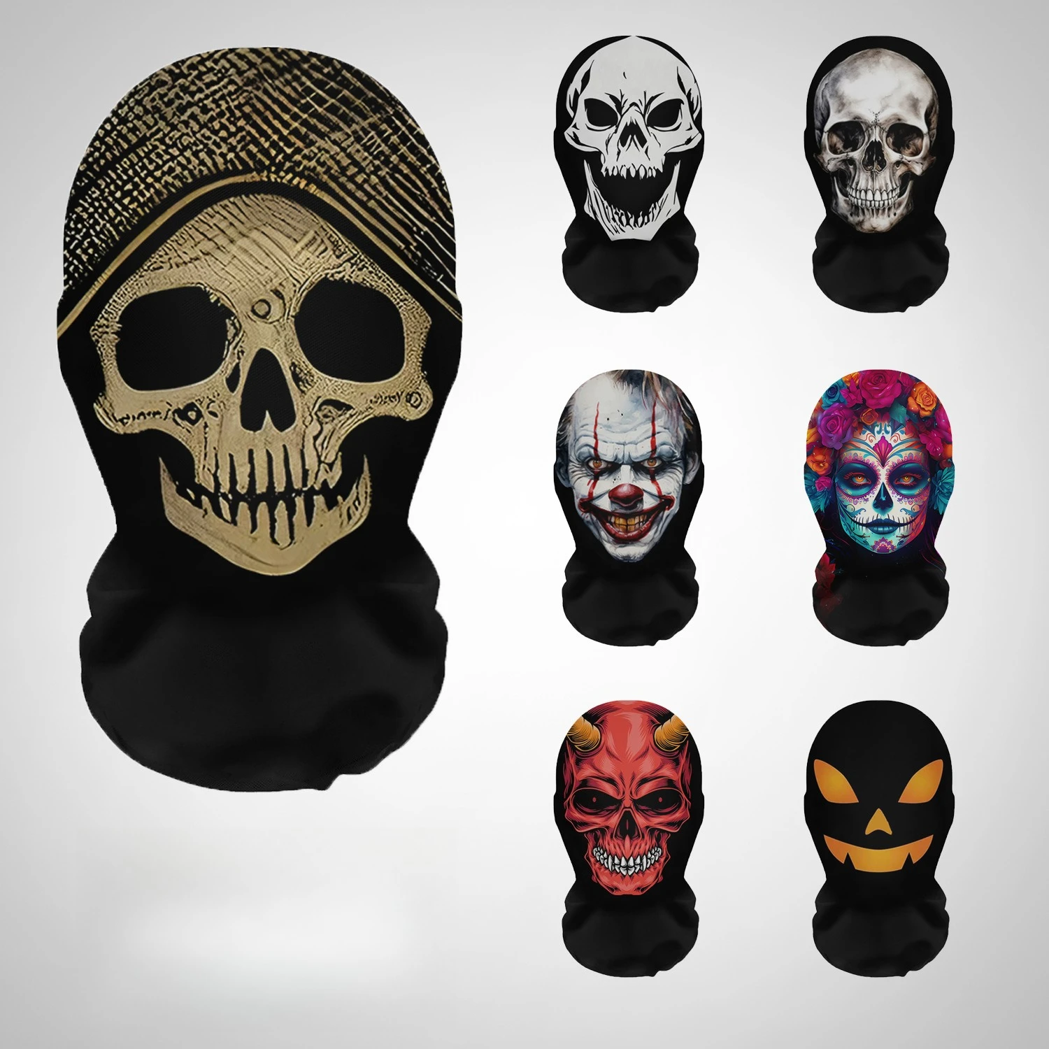 Halloween Terror Masks 3D Prin - مراجعة Free Cosplay Prop Patterns وسعره