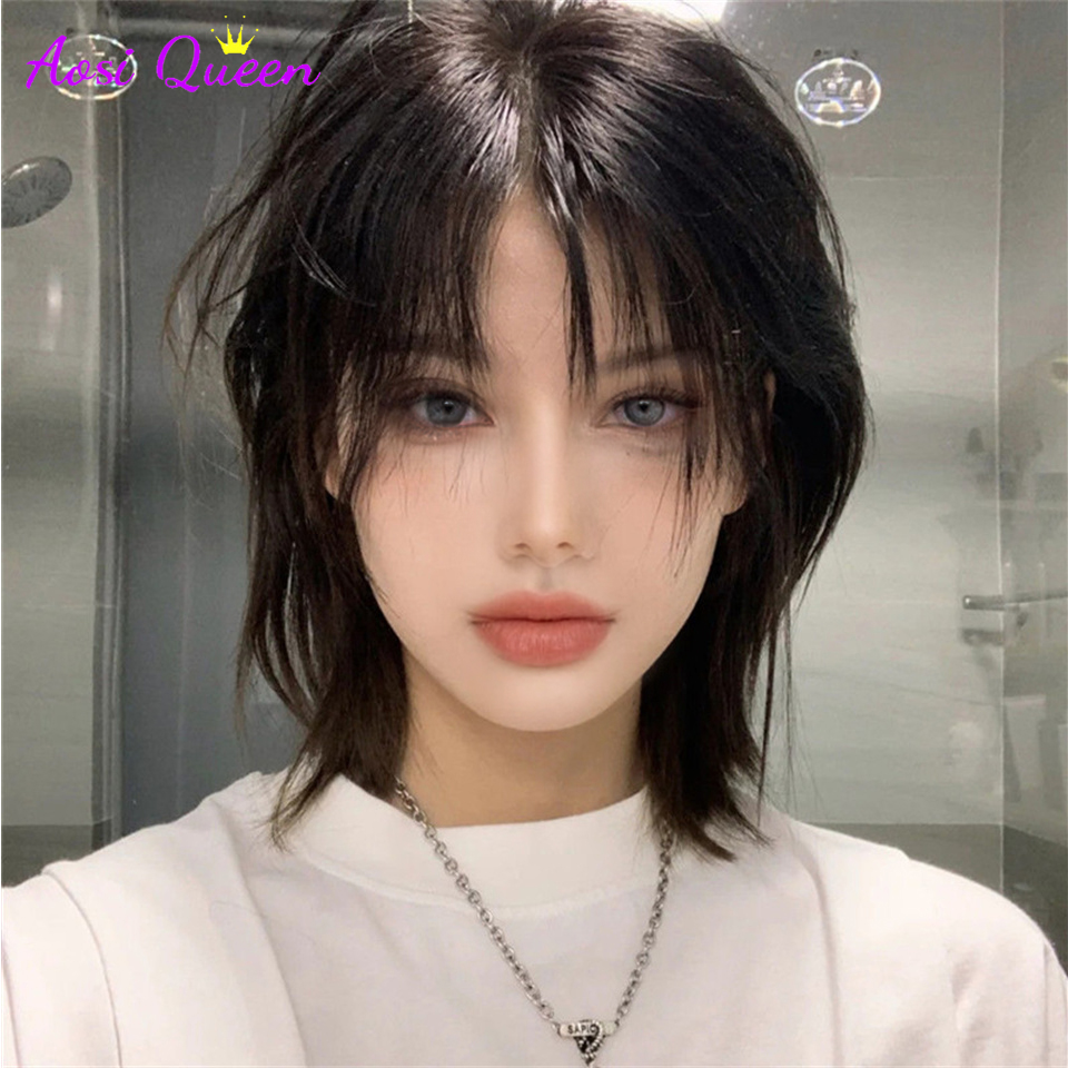 AS Synthetic Wig Female Short  - مراجعة Wig Fiber Net وسعره