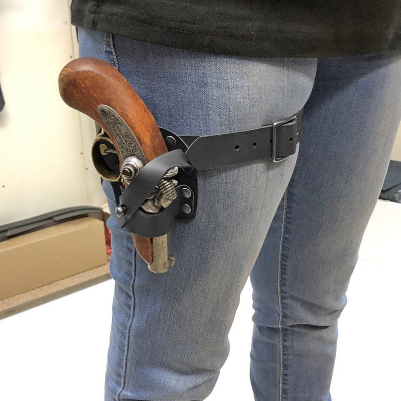 Mini Pistol Derringer Leg Gart - مراجعة Cosplay Prop Pistol وسعره