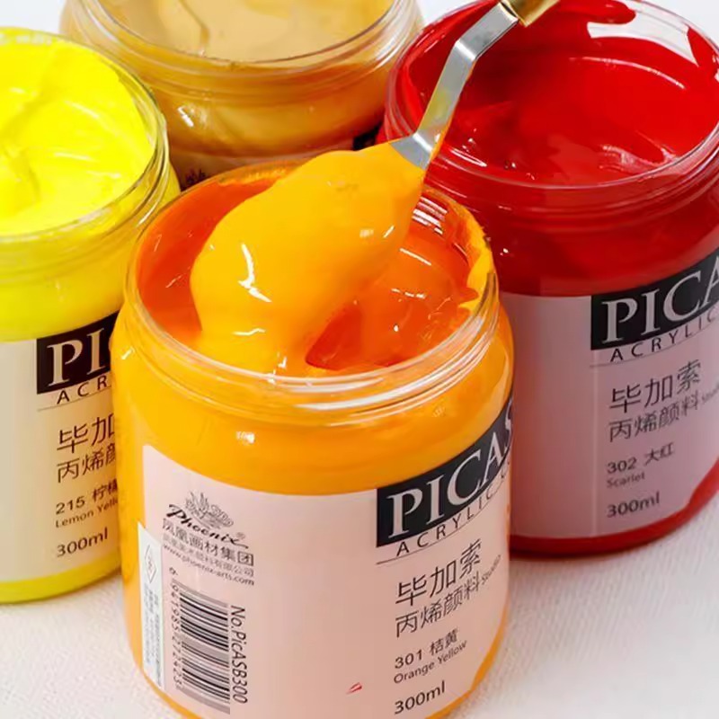 PHOENIX PICASSO Acrylic Paint  - مراجعة Metallic Spray Paint وسعره