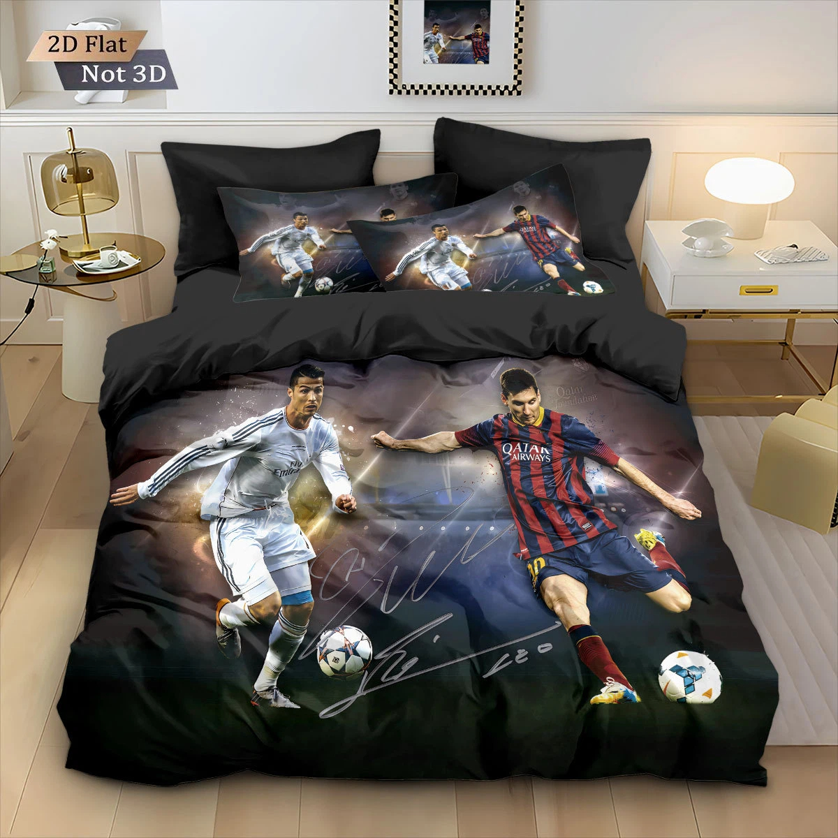 Football star Bedding Set Foot - مراجعة Cosplay Prop 3D Print Settings وسعره