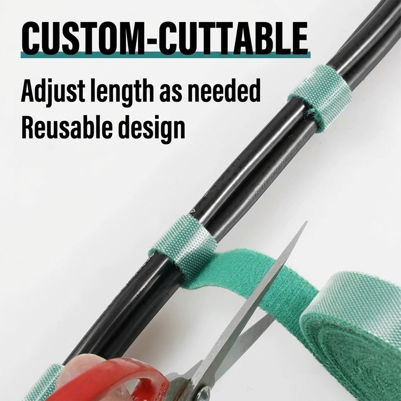 Adjustable Plant Tie Green Gar - مراجعة Velcro Hook Loop وسعره