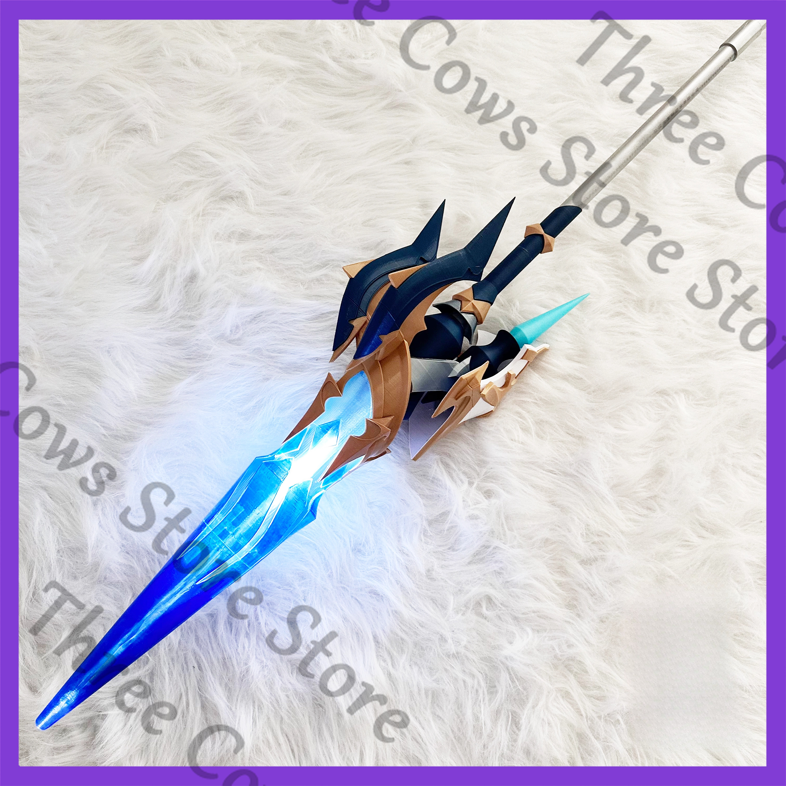 180cm Anime Genshin Impact Loh - مراجعة Cosplay Prop Kit وسعره