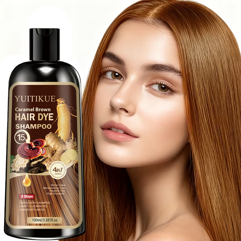 YUITIKUE 4-in-1 Caramel Brown  - مراجعة Hair Spray Color وسعره