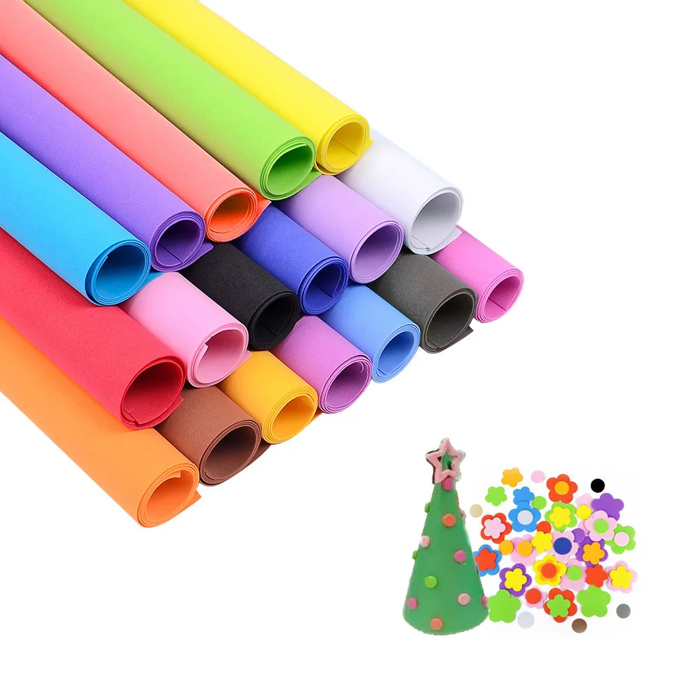 16 Colors Colorful EVA Foam Sh - مراجعة Cosplay Props Eva Foam وسعره