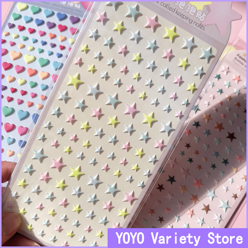 3D Bubble Foam Puffy Heart Sta - مراجعة Cosplay Props Eva Foam وسعره