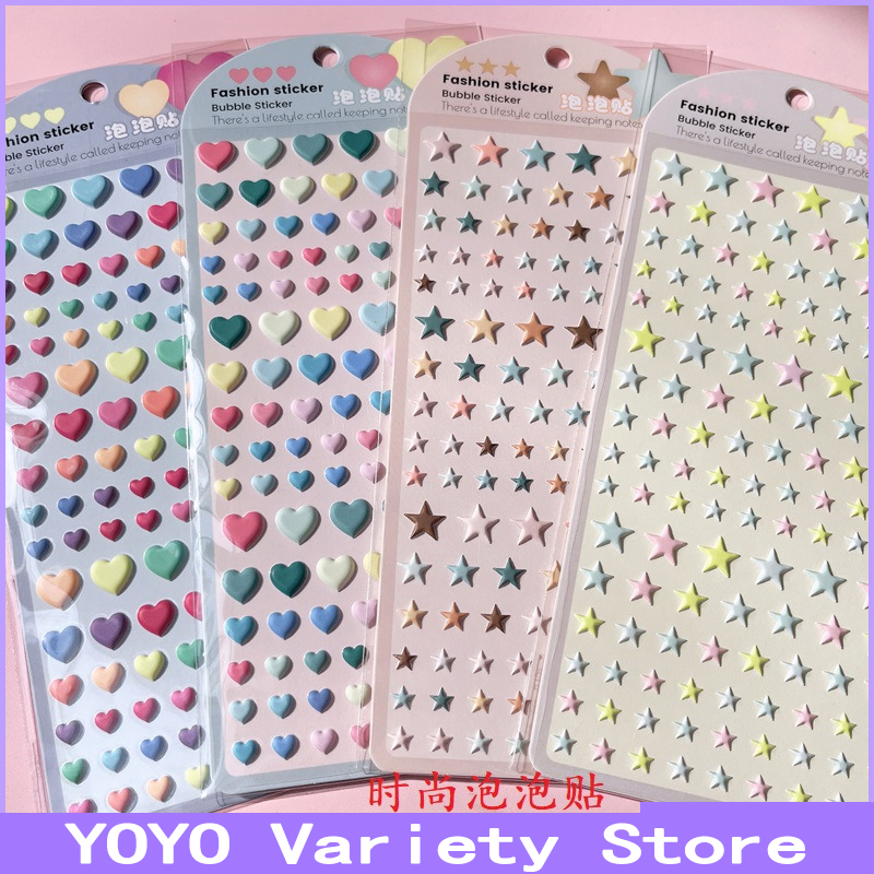 3D Bubble Foam Puffy Heart Sta - مراجعة Cosplay Props Eva Foam وسعره