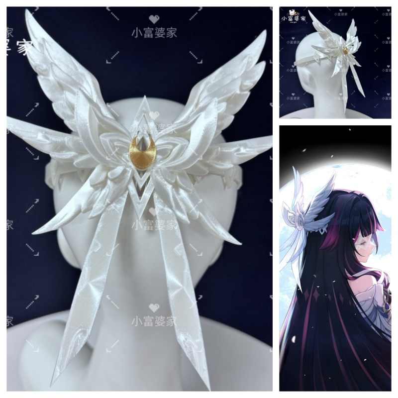 Genshin Impact Columbina/Damse - مراجعة Acrylic Cosplay Prop وسعره