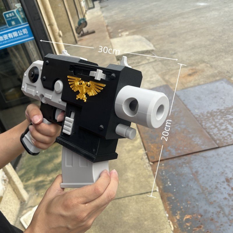 31cm Bolt Pistol 3D Printing T - مراجعة Cosplay Prop Pistol وسعره
