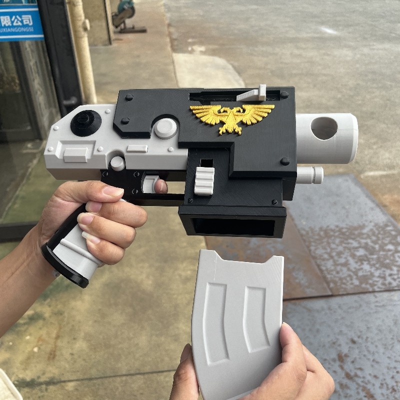 31cm Bolt Pistol 3D Printing T - مراجعة Cosplay Prop Pistol وسعره