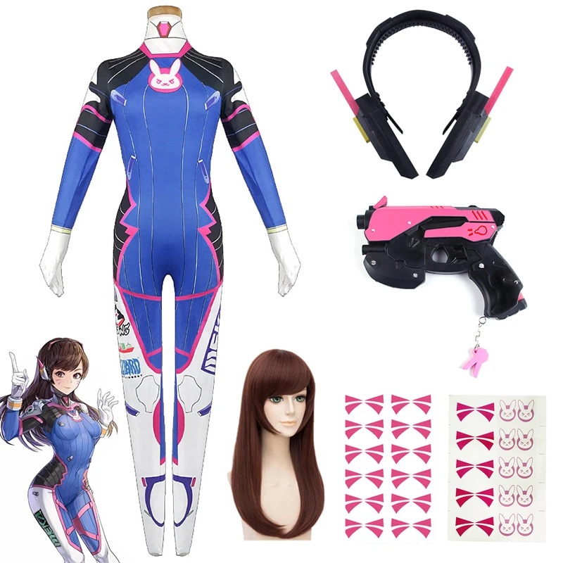 Game Overwatch Dva Cosplay Cos - مراجعة Cosplay Prop Pistol وسعره