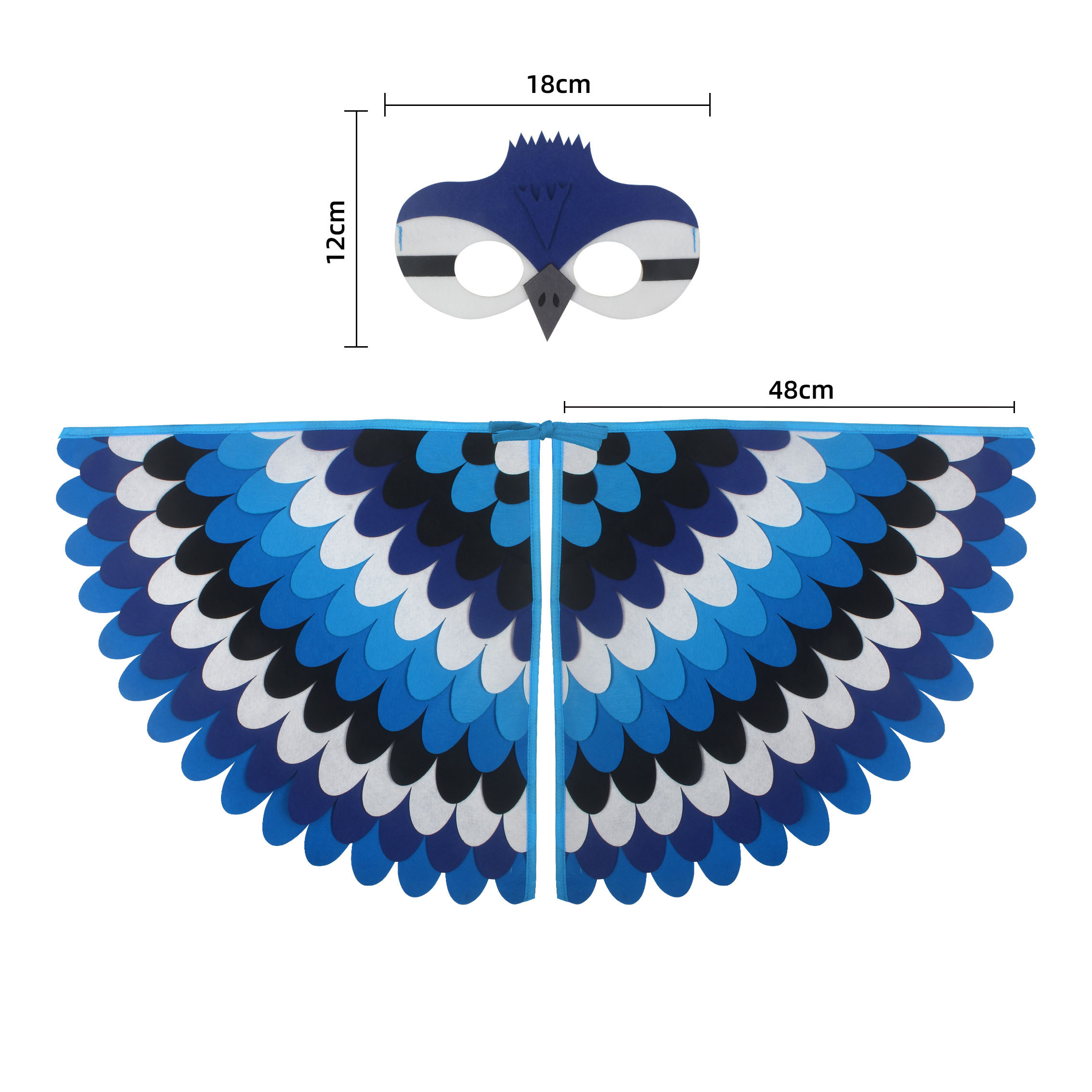 Cute Owl Wings Costume Animal  - مراجعة Free Cosplay Prop Patterns وسعره