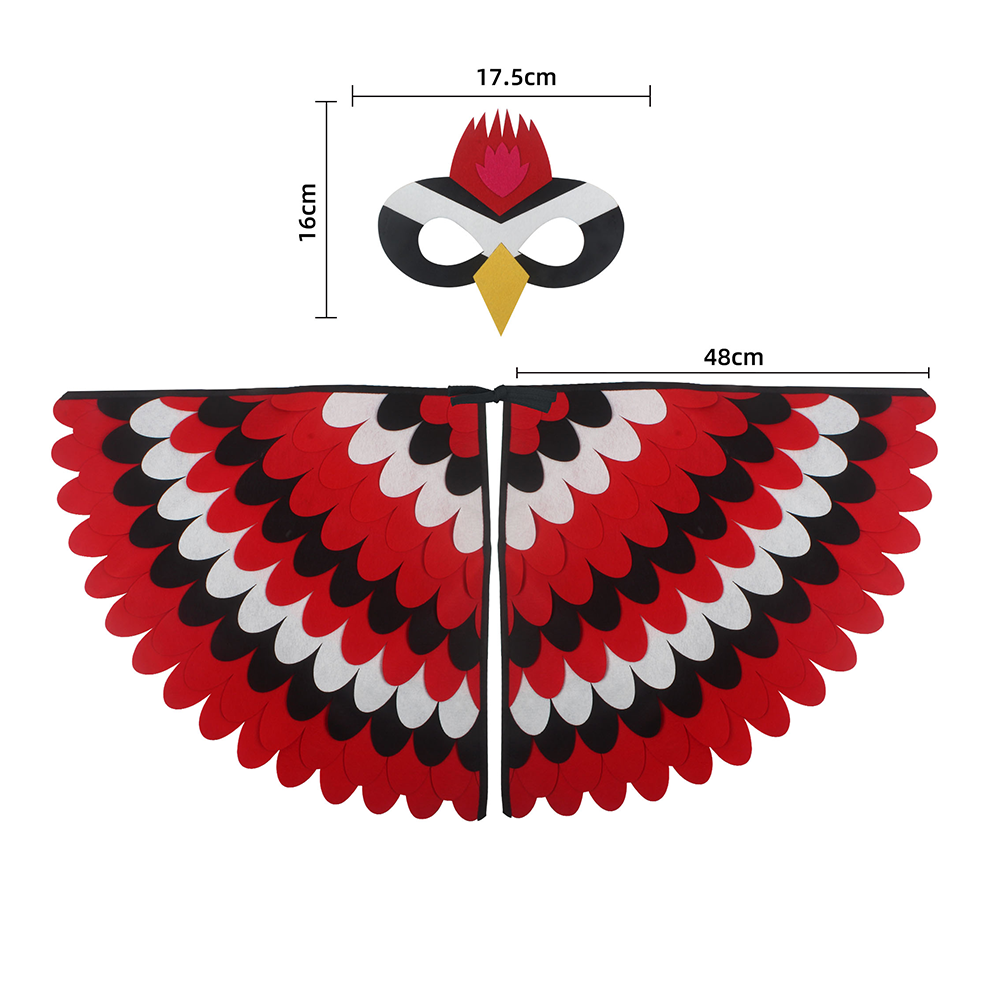Cute Owl Wings Costume Animal  - مراجعة Free Cosplay Prop Patterns وسعره
