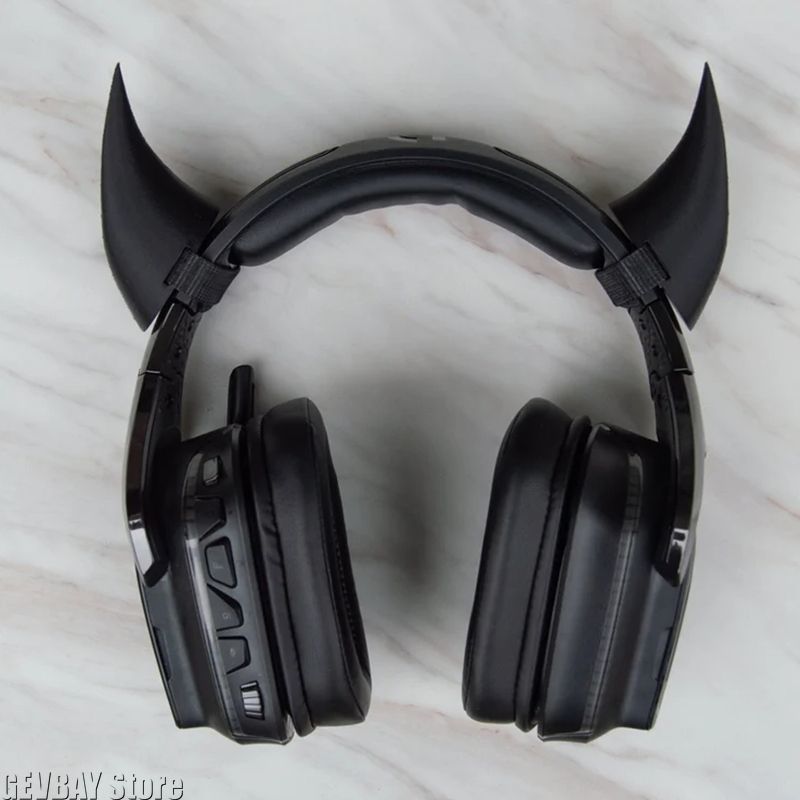 Devil Demon Horns for Headset  - مراجعة Cosplay Prop Kit وسعره