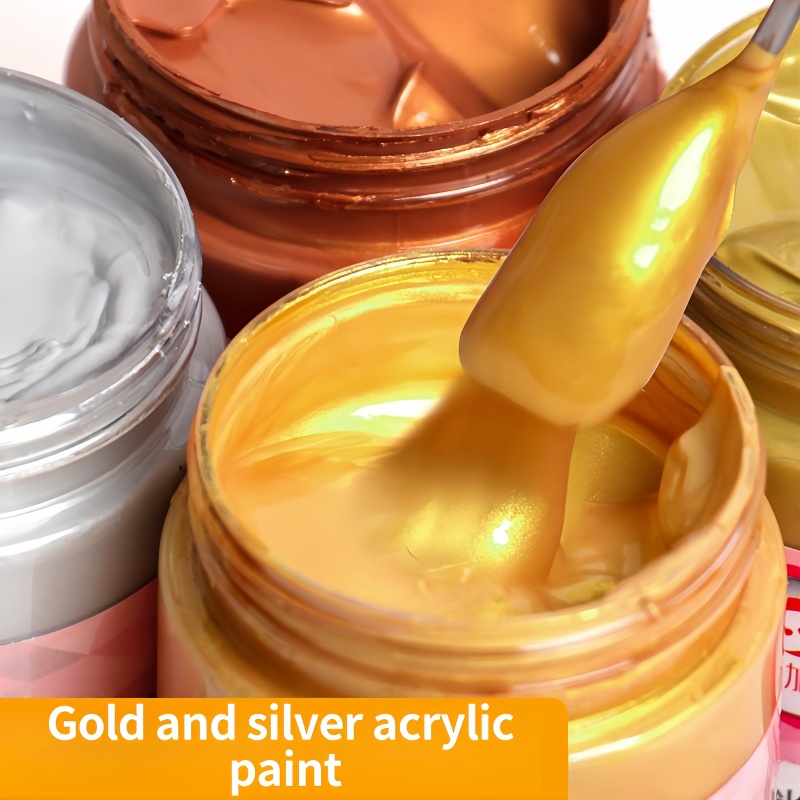 1pcs/100ml/300ml Xiajiaer Gold - مراجعة Metallic Spray Paint وسعره