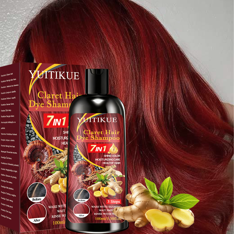 7 IN 1 Claret Hair Color Shamp - مراجعة Hair Spray Color وسعره