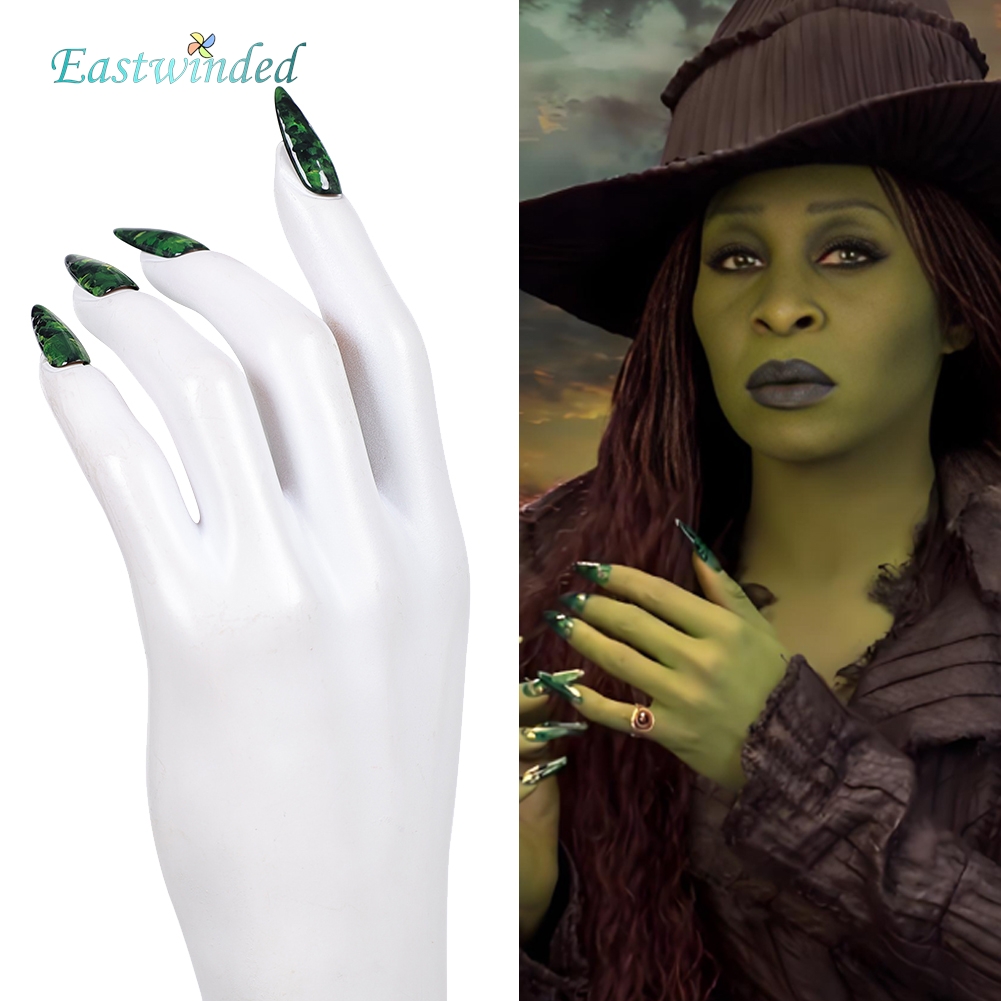 Movie Wicked 2 Elphaba Cosplay - مراجعة Acrylic Cosplay Prop وسعره