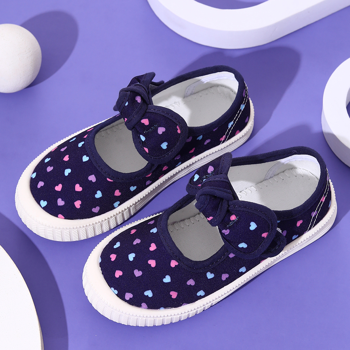 Girls' Canvas Shoes, Casual Sn - مراجعة Velcro Hook Loop وسعره