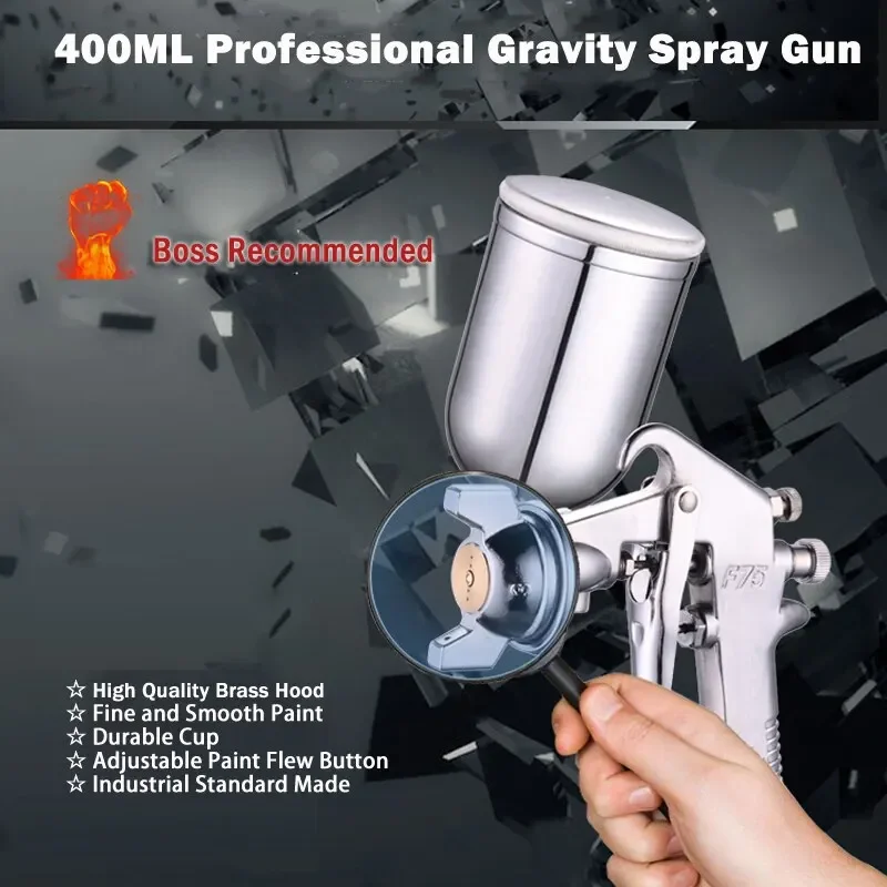 F-75 Adjustable Color Spray Gu - مراجعة Metallic Spray Paint وسعره