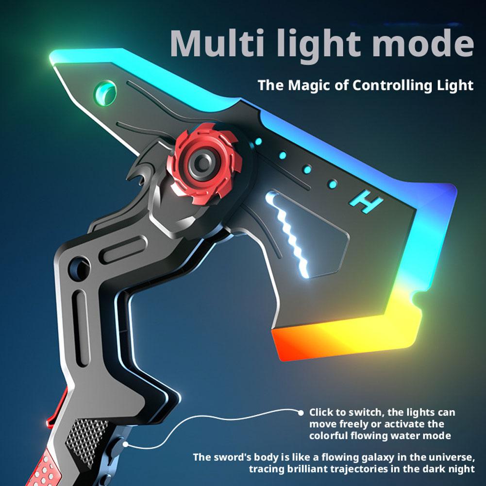 Transformable Light Up Laser A - مراجعة Cosplay Prop Axe وسعره