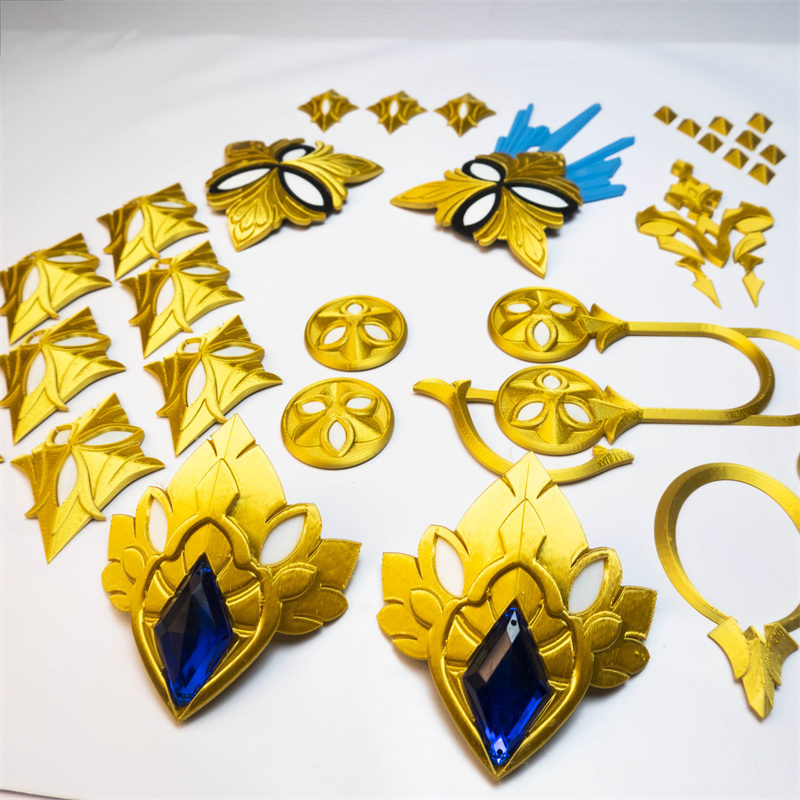 Top Quality 1 Set Honkai Star  - مراجعة Cosplay Prop 3D Print Settings وسعره