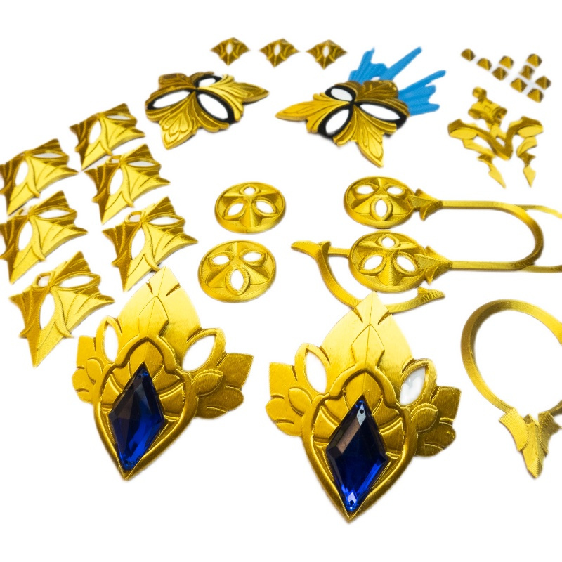 Top Quality 1 Set Honkai Star  - مراجعة Cosplay Prop 3D Print Settings وسعره