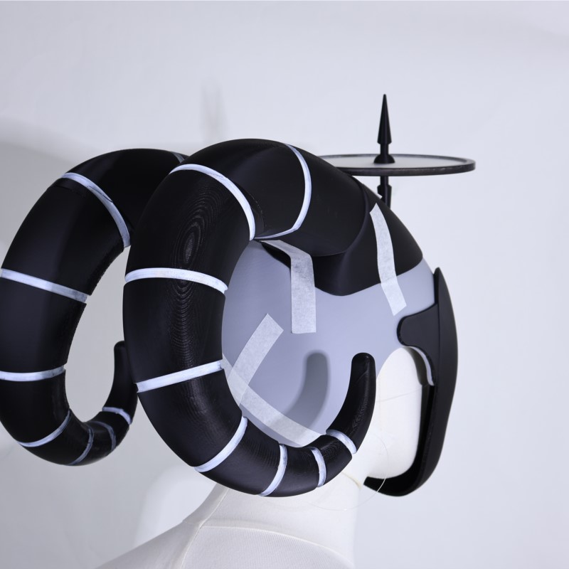 3D Printing Lute Cosplay Mask  - مراجعة Cosplay Prop 3D Print Settings وسعره