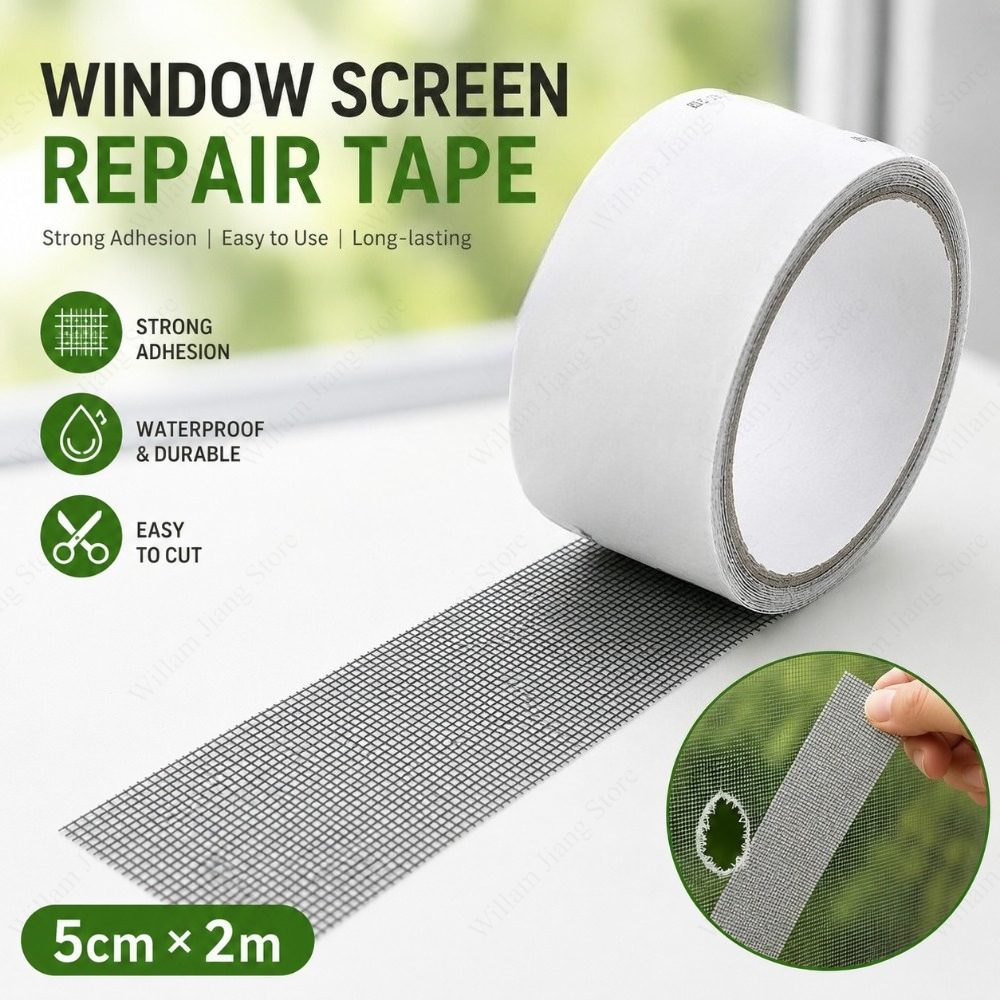 1/3 PCS Mosquito Net Repair Ta - مراجعة Velcro Hook Loop وسعره