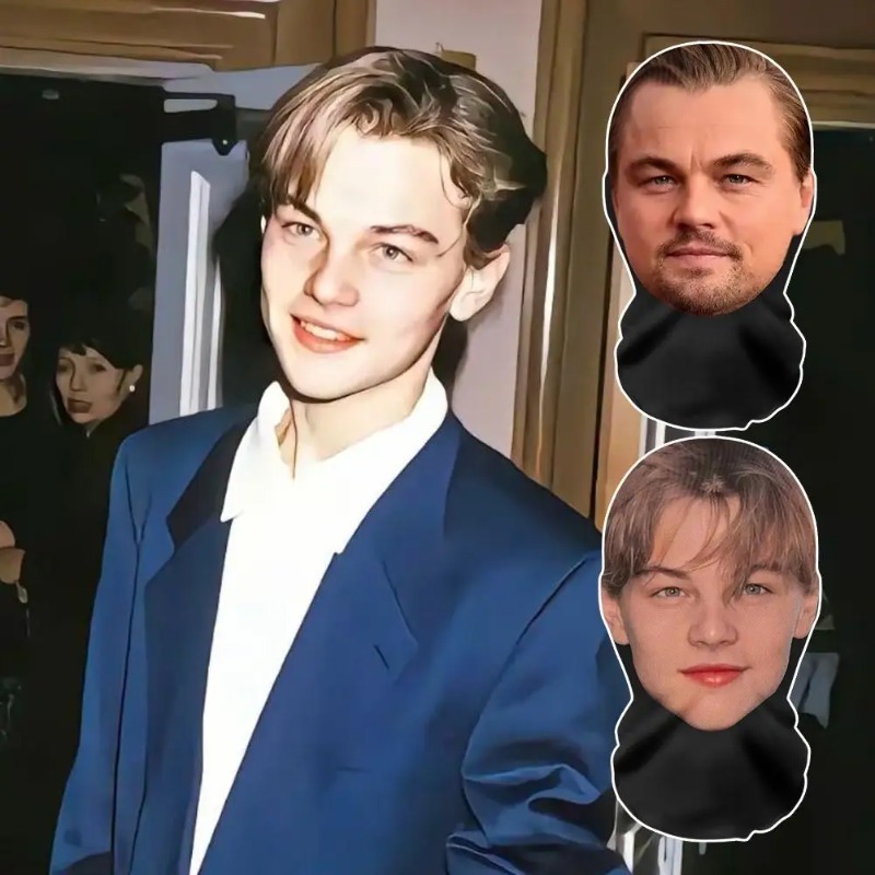 Leonardo DiCaprio 3D Pattern M - مراجعة Free Cosplay Prop Patterns وسعره