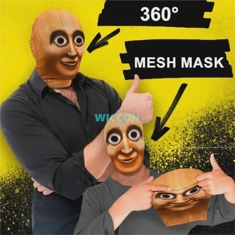3D Printed Full Face Visual Ma - مراجعة Cosplay Prop 3D Print Settings وسعره