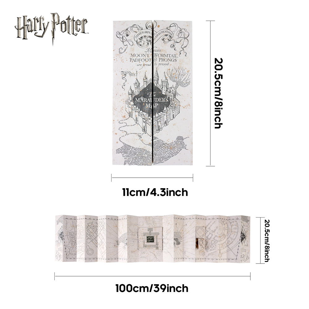 1PC Map Of The Marauder's Scho - مراجعة Prop Para Cosplay وسعره