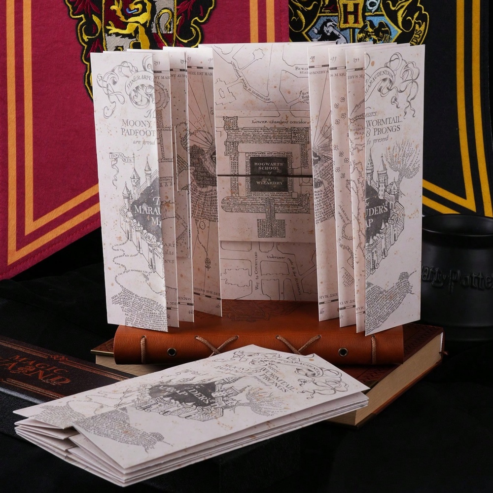 1PC Map Of The Marauder's Scho - مراجعة Prop Para Cosplay وسعره