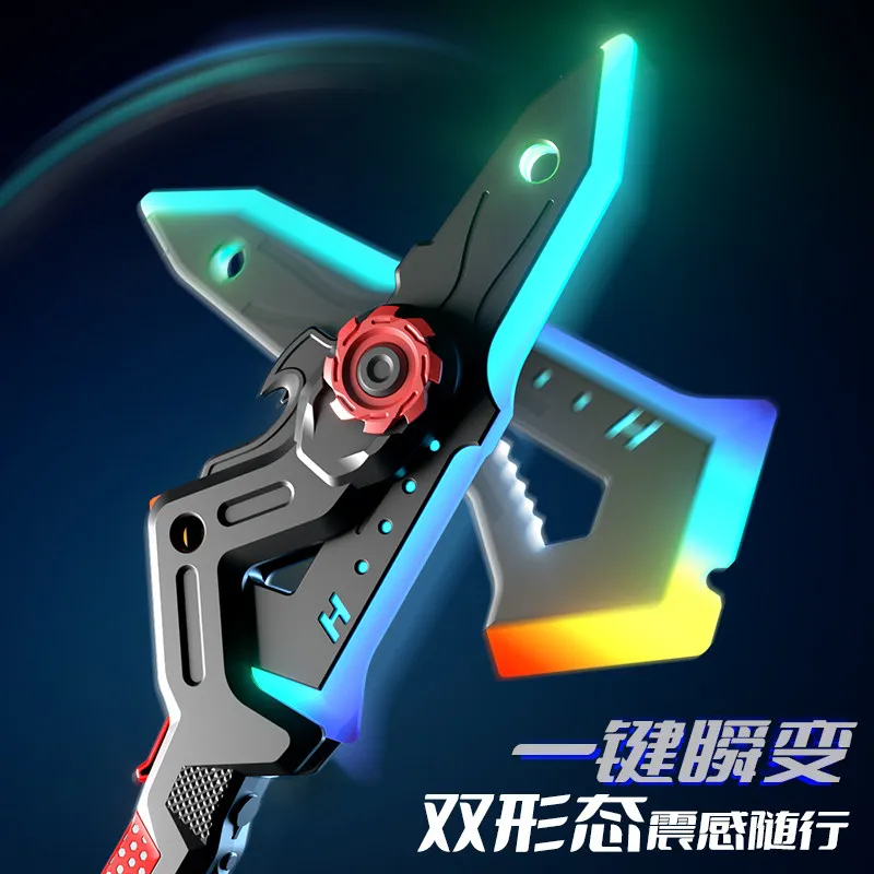 2-in-1 Transformable Battle Ax - مراجعة Cosplay Prop Axe وسعره