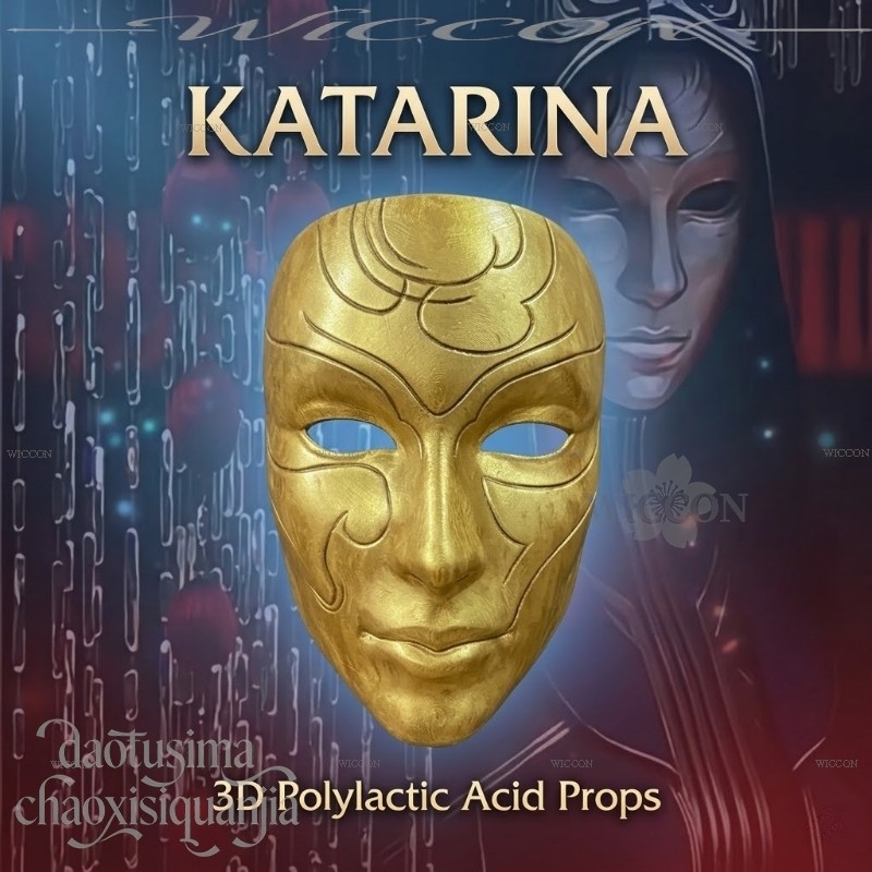 Fantasias Katarina Retro Dark  - مراجعة Free Cosplay Prop Patterns وسعره